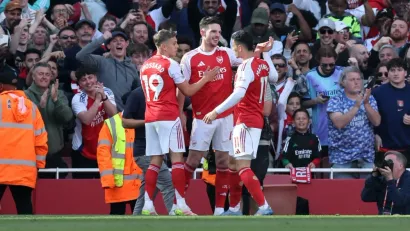 VIDEO Rice osigurao Ligu prvaka Arsenalu, Vardy se od Leicestera oprostio pogotkom
