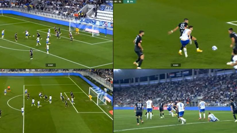 Iscurila i VAR snimka 11-erca za Dinamo u Osijeku. Zebec: “Nije penal!” Bebek: “Čisti penal, brate”